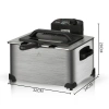 RAF deep fryer, household small electric deep fryer, electric deep fryer, commercial fried dough stick and French fries machine, street stall skewer pot, constant temperature R.5249 Specification image